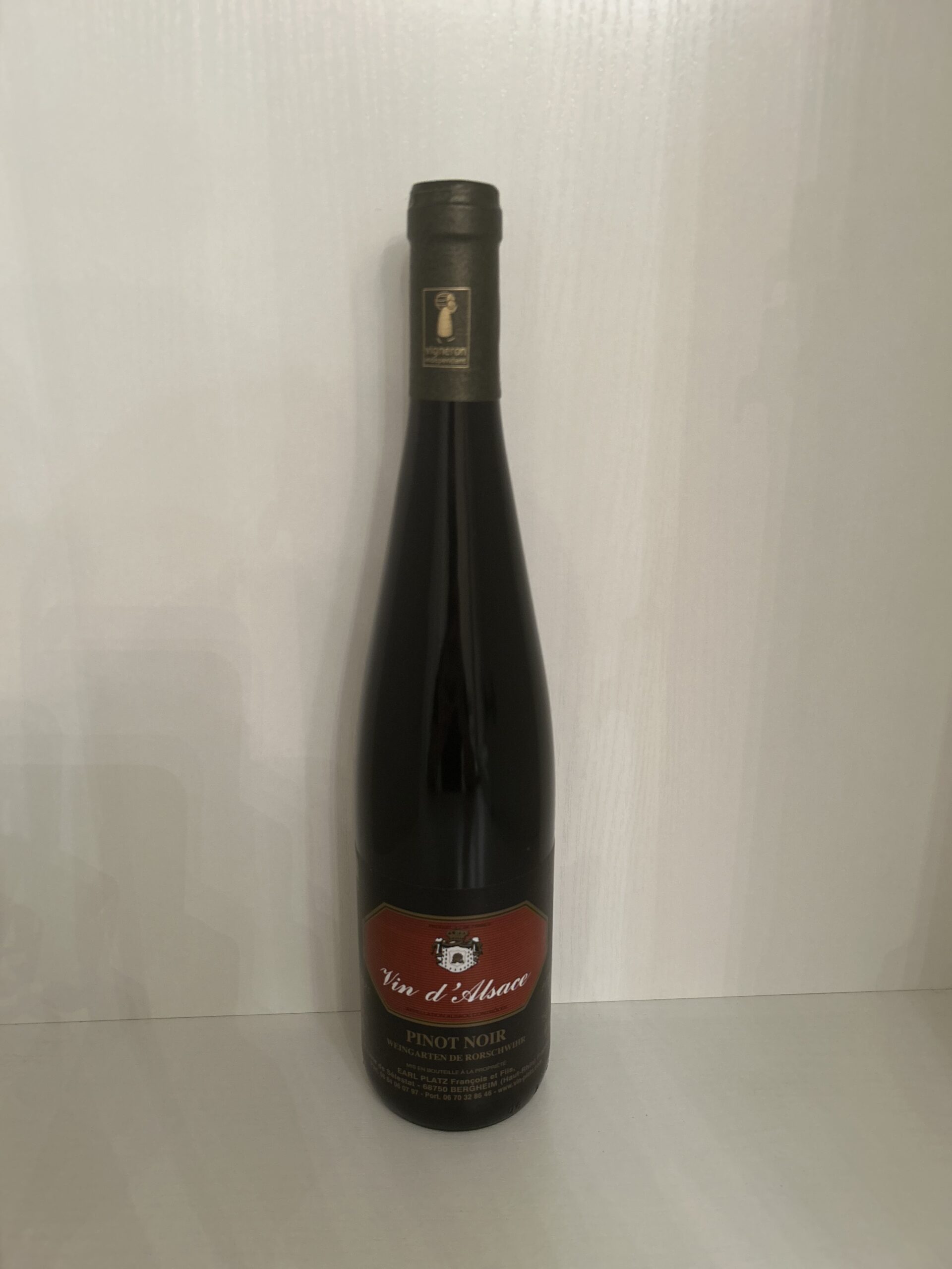 Pinot noir Weingarten de Rorschwihr